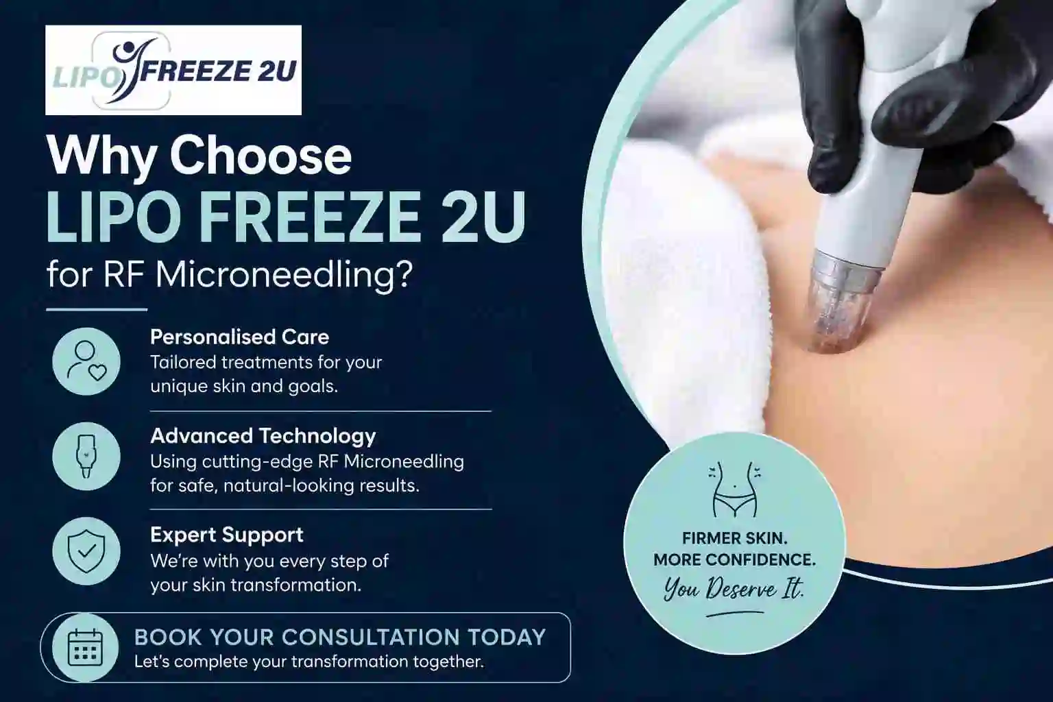 Why Choose LIPO FREEZE 2U for RF Microneedling East Kilbride?